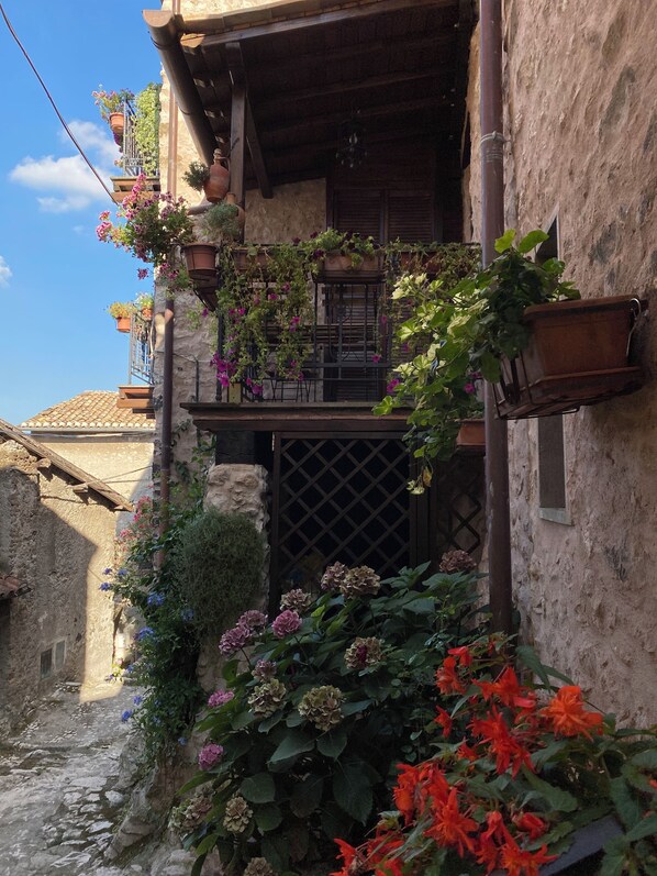 Façade de l’hébergement