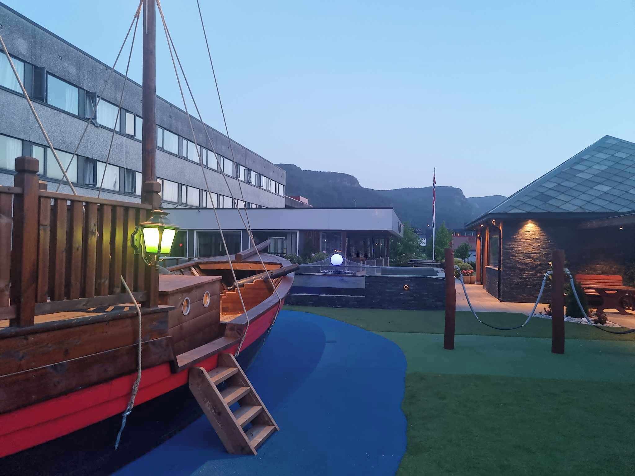 Utendørs lekeområde for barn