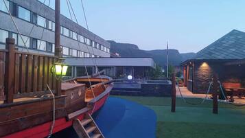 Utendørs lekeområde for barn