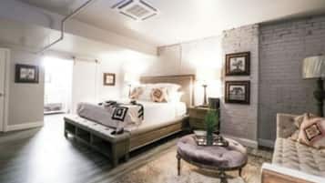 1 Schlafzimmer, BĂŒgeleisen/BĂŒgelbrett, WLAN, BettwĂ€sche