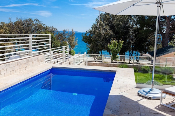 Una piscina riscaldata