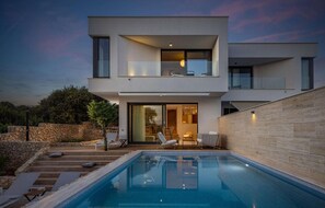 Una piscina climatizada