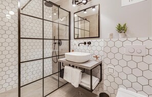 Shower, hair dryer