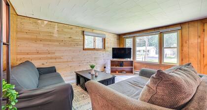 Prudenville Family Home w/ Game Room & Fire Pit!
