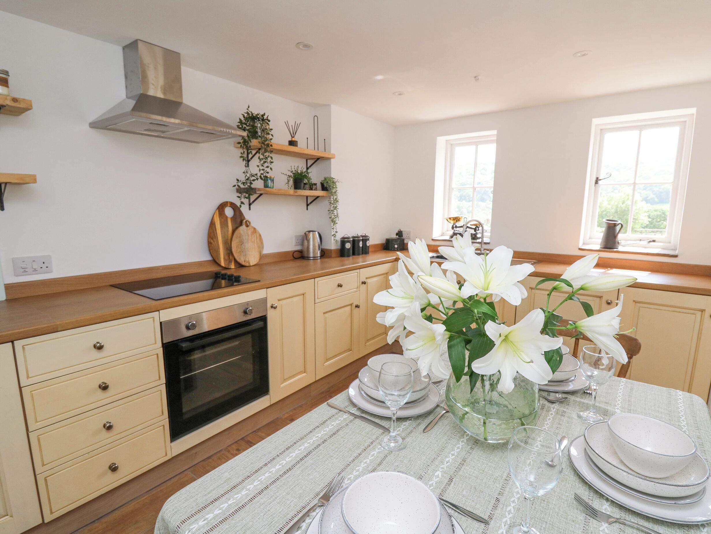 Casa de campo | Cocina privada | Frigorífico, lavavajillas y utensilios de cocina