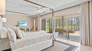 5 bedrooms, desk, iron/ironing board, travel crib - 5BR/4BA |Pool & Spa + Pickleball, Golf View (Sarasota)