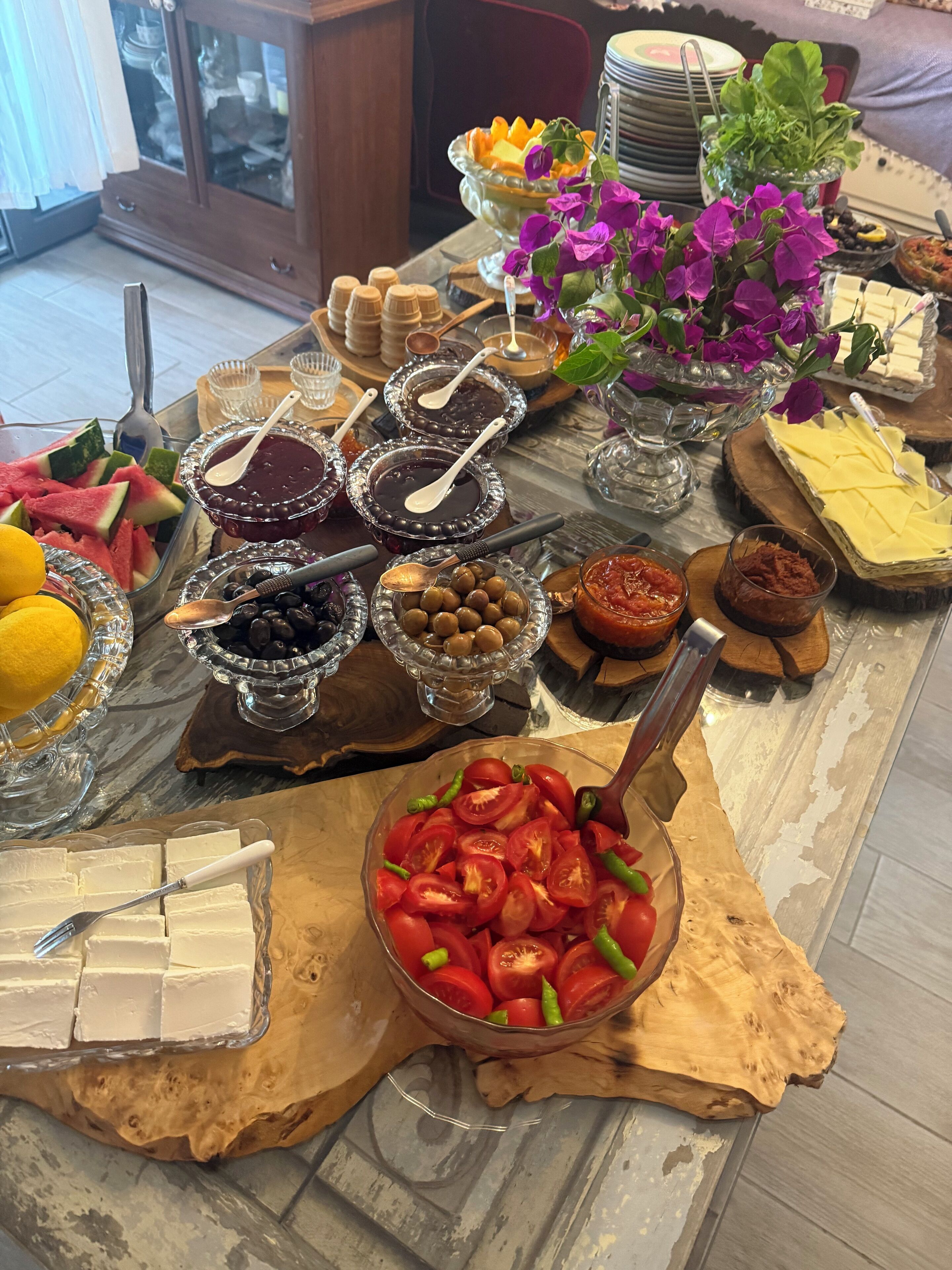 Café da manhã (TRY 1200 por pessoa)