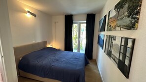 2 bedrooms, iron/ironing board, travel crib, WiFi