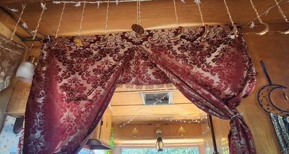 Boho Caravan themed, Vintage 1961 Oasis Camper