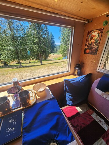 Boho Caravan themed,  Vintage 1961 Oasis Camper