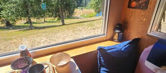 Boho Caravan themed,  Vintage 1961 Oasis Camper