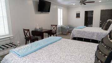 1 chambre, fer et planche Ă repasser, Wi-Fi, draps fournis