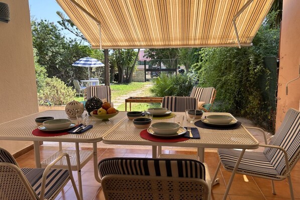 Restauration en plein air