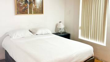 Free WiFi, bed sheets