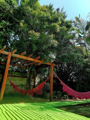 Overnatningsstedets område