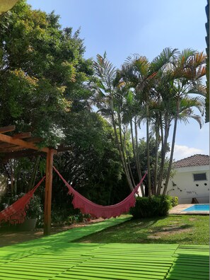 Overnattingsstedets uteområder