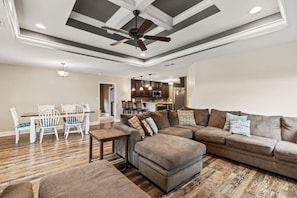 Smart TV, video games, table football, books