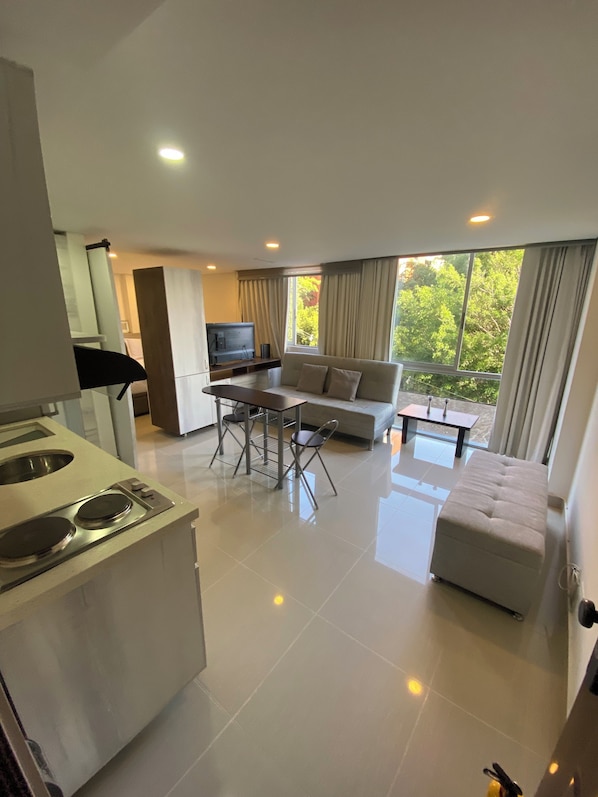 Living area - Hermoso Apartamento Poblado Medellín (Medellín)