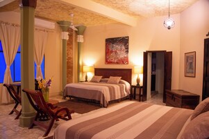 1 habitación y ropa de cama