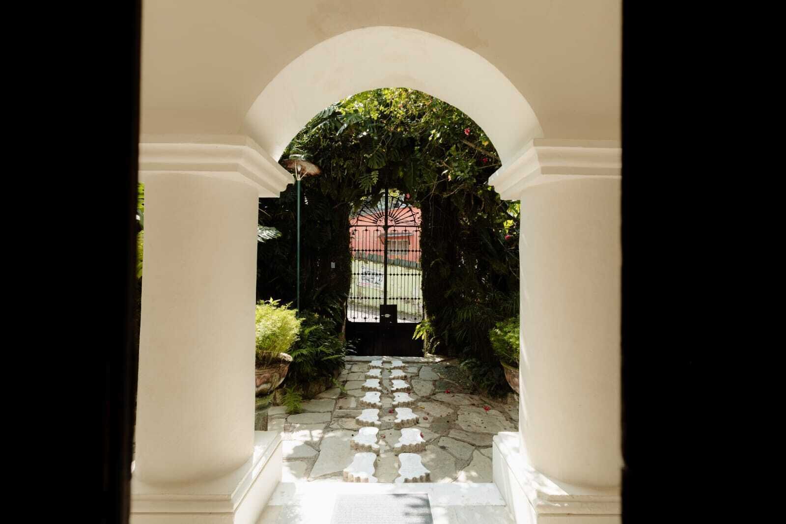 Fachada da propriedade