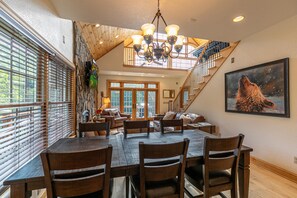 Interior - Lazy River Lodge - Riverfront home with fire pit, hot tub! (Laurel Springs)