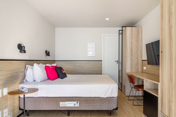 Apartamento standard | 1 quarto, Wi-Fi de cortesia, roupa de cama