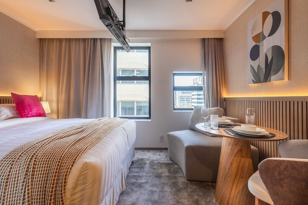 1 chambre, Wi-Fi gratuit, draps fournis
