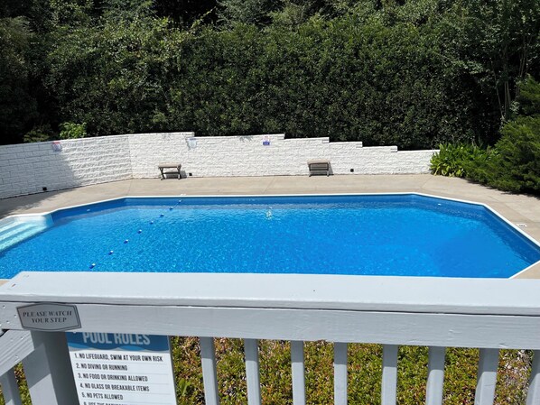 Alberca al aire libre 