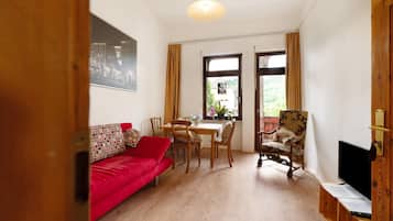 TV, DVD player, table tennis