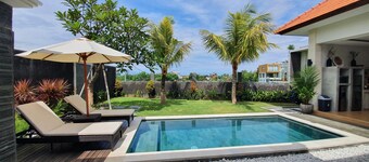 Villa Jitana, 700m from brawa beach, 2 bedrooms
