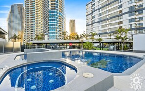 Outdoor pool - Top of the Mark - Q Stay (Surfers Paradise)