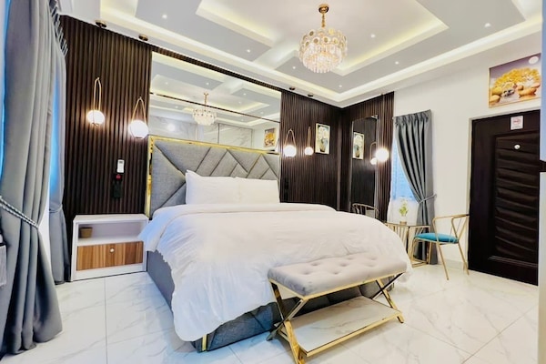 Luxury Room, Balcony | In-room safe, desk, laptop workspace, iron/ironing board