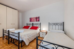 1 quarto, roupa de cama
