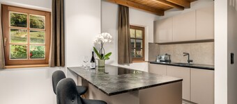 Appartement "Perfila Falkenauge" avec vue sur les montagnes, jardin partagé et Wi-Fi