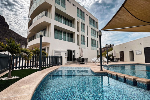 Facciata della struttura