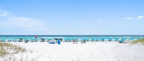 Plage, serviettes de plage