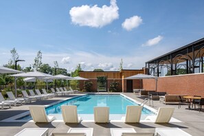 Outdoor pool - Trilith Guesthouse, Fayetteville, GA, A Tribute Portfolio (Fayetteville)