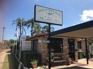 Fassade der Unterkunft