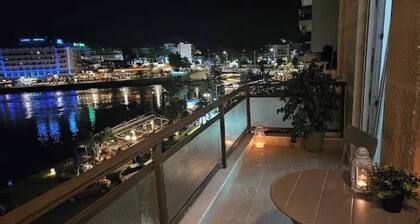 Debbies apartment over the water!