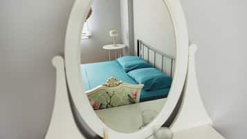 2 bedrooms, iron/ironing board, travel crib, free WiFi