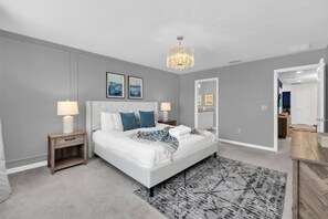 5 makuuhuonetta, silitysrauta/-lauta, Wi-Fi, vuodevaatteet