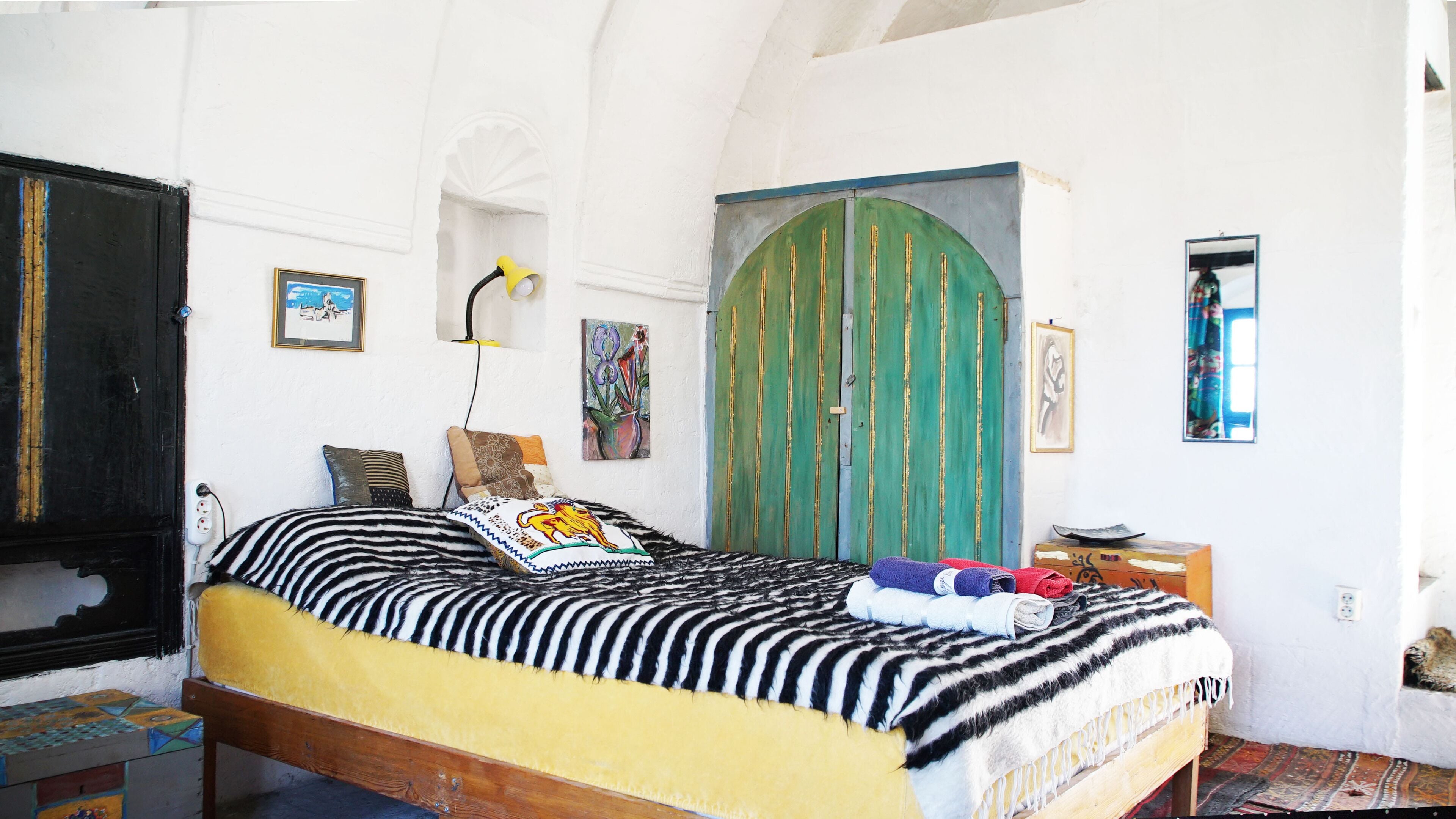 Chambre Triple Familiale | Wi-Fi gratuit, draps fournis