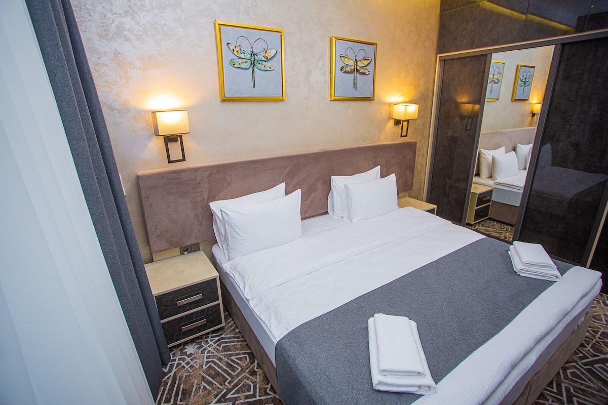 Chambre Standard Double ou avec lits jumeaux, 2 lits une place, non-fumeur, terrasse