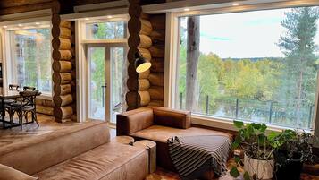 Smart TV, fireplace, printers