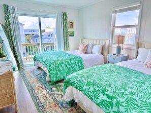 4 bedrooms, iron/ironing board, travel cot, WiFi