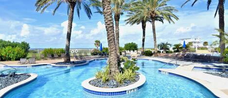 Outdoor pool