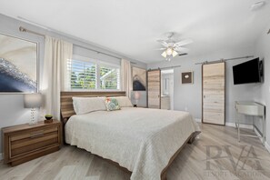 2 dormitorios, tabla de planchar con plancha, wifi y ropa de cama