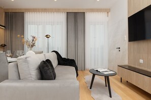 Living room - Business Apartments 29 by Renters (Warsaw)