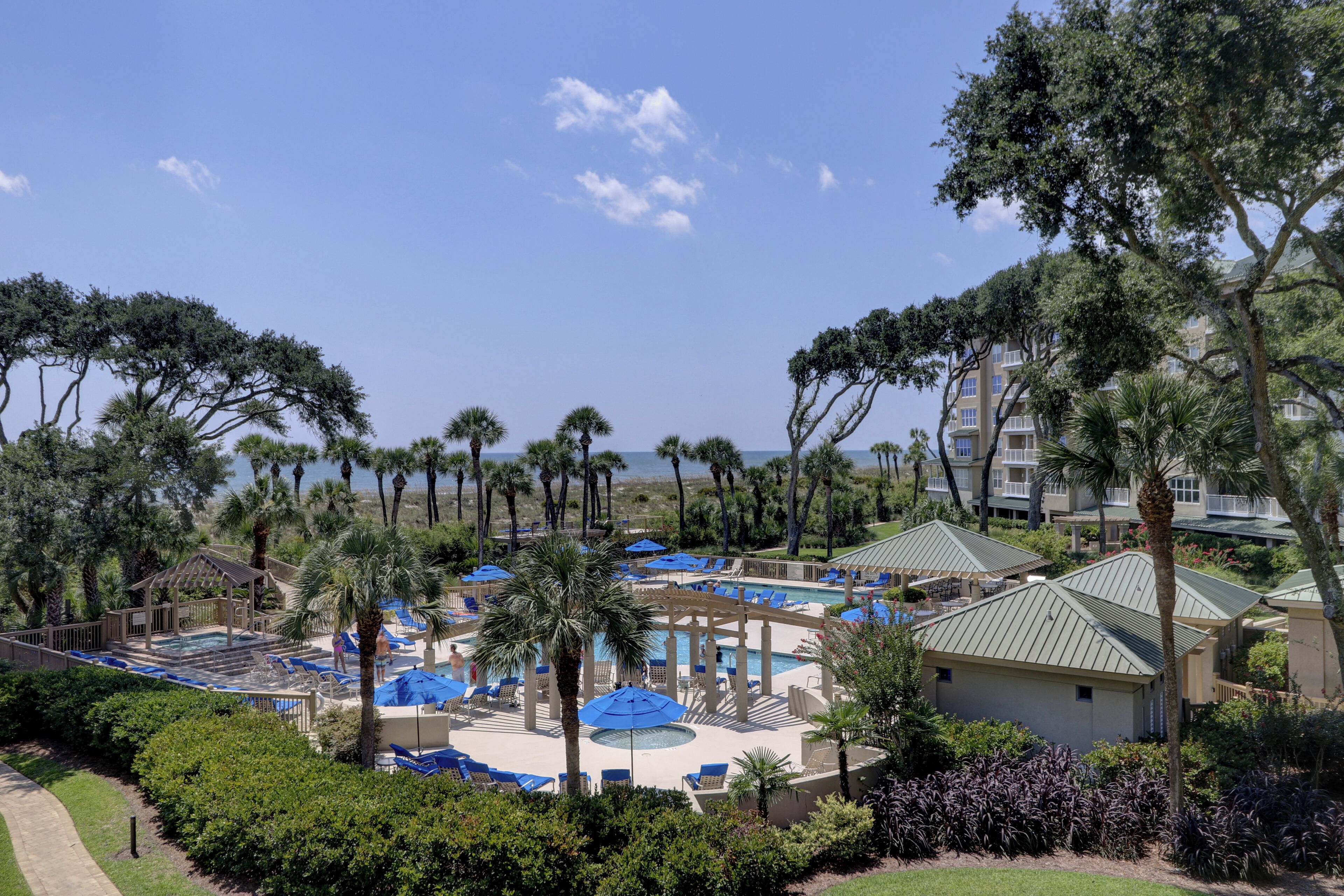 Una piscina climatizada