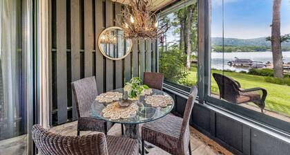 Lakefront condo with easy access to swimming pool and tennis.